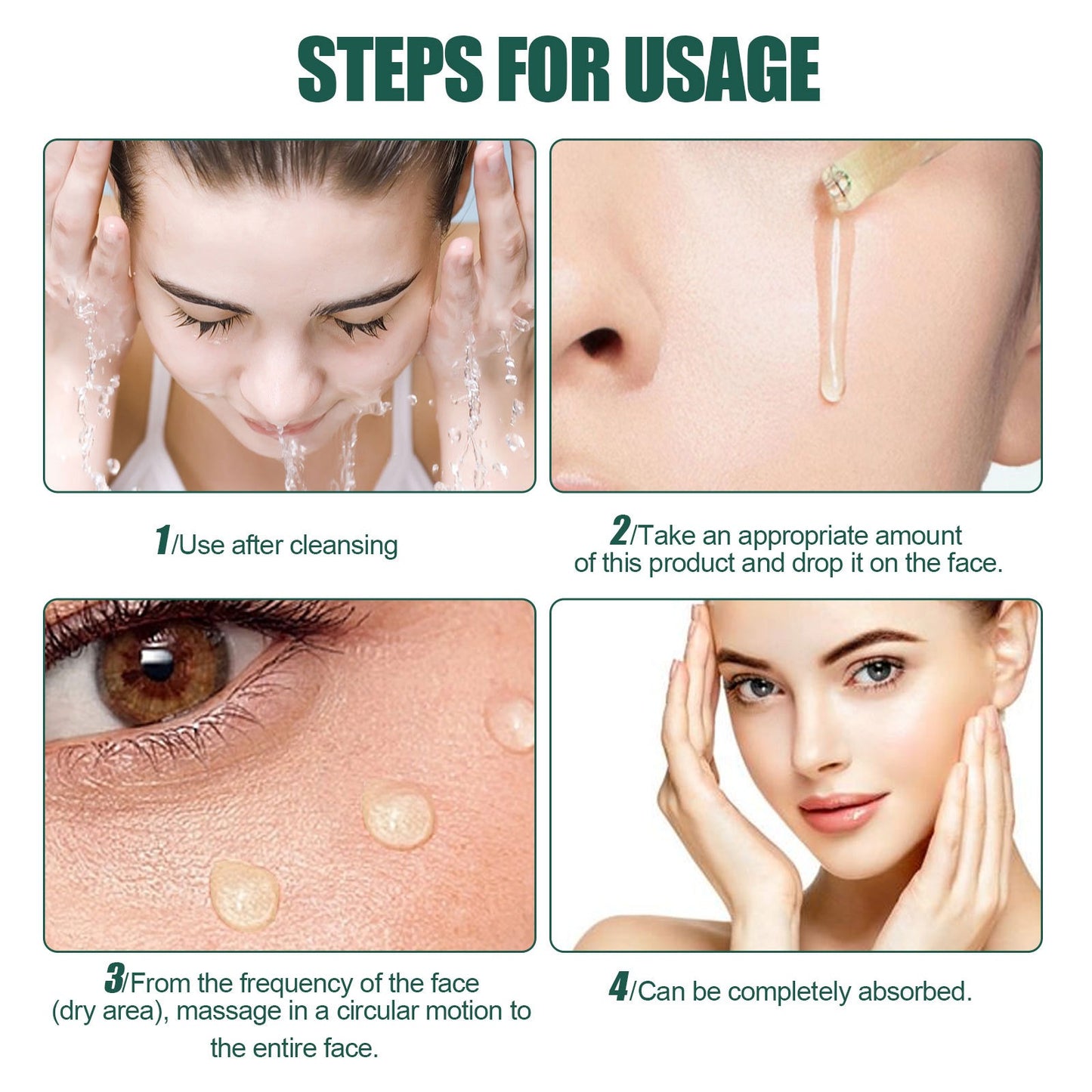 Essence Anti-Rides au Collagène - Éclaircissant Hydratant Visage
