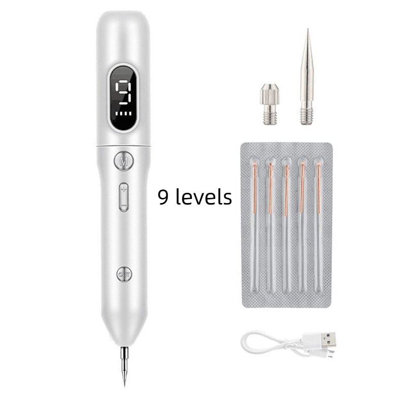 Stylo Scanner Laser LCD pour Grains de Beauté - Appareil Professionnel Anti-Âge