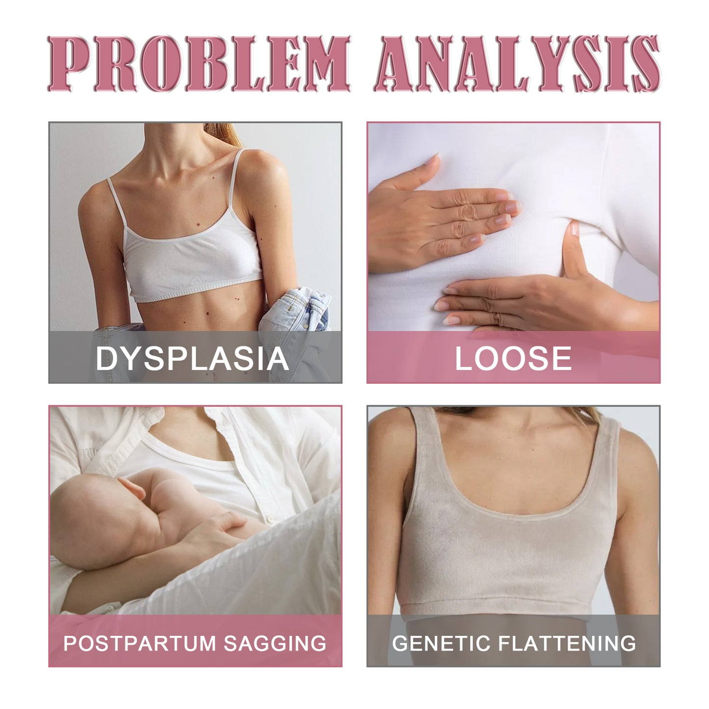 Crème Raffermissante Poitrine - Lift Anti-Affaissement Massage