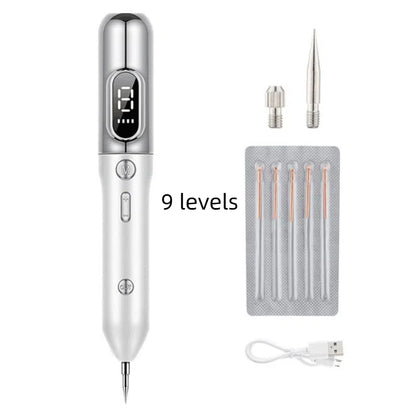 Stylo Scanner Laser LCD pour Grains de Beauté - Appareil Professionnel Anti-Âge