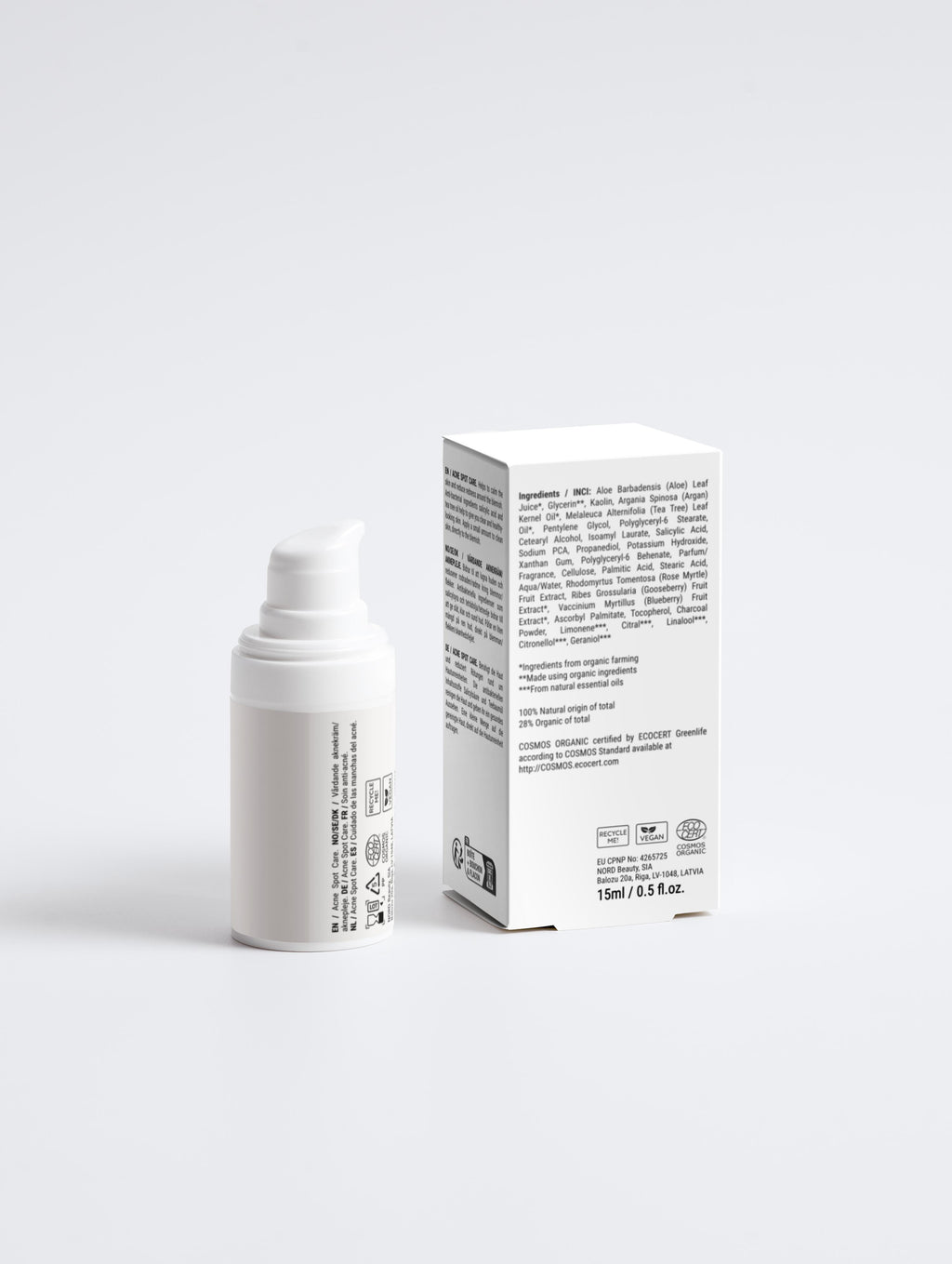 Traitement Boutons Tea Tree - Application ciblée imperfections
