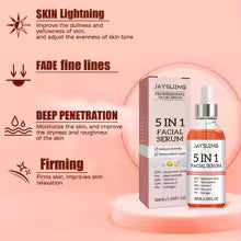 Sérum Raffermissant 5 en 1 - Vitamine C + Acide Hyaluronique