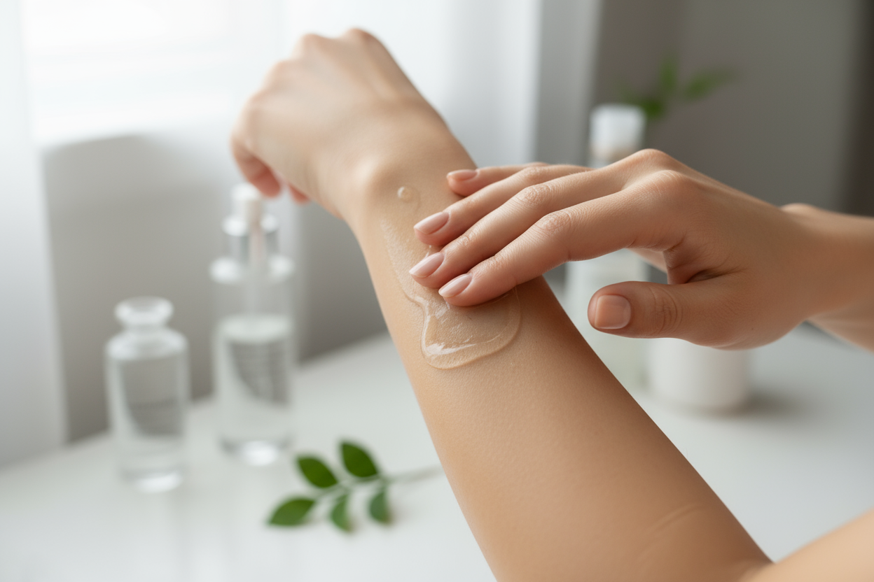 Application Sérum Texture