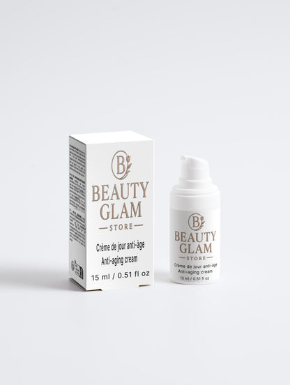 Crème de Jour Anti-Âge - Hydratation Intense & Acide Hyaluronique 15g / 0,53 oz