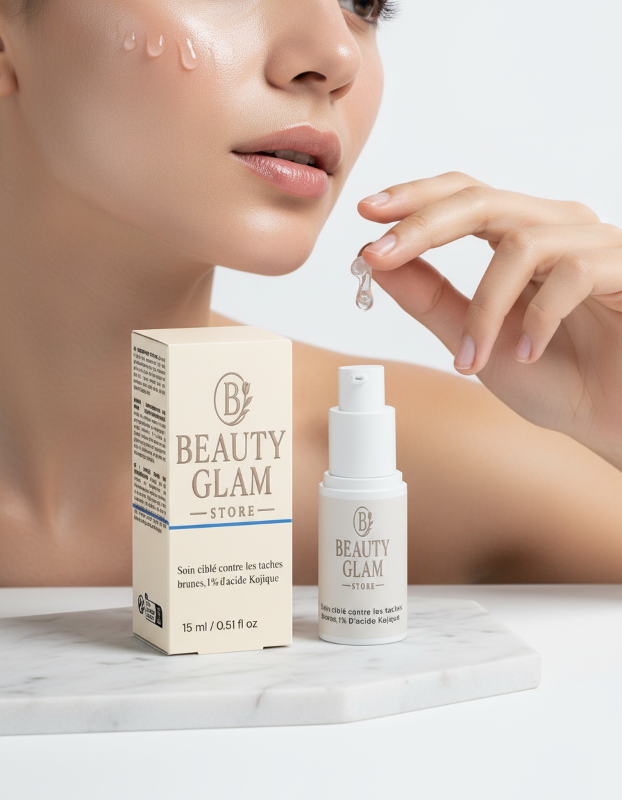 Sérum Anti-Taches Ciblé à l'Acide Kojique 1% - Éclat & Uniformité