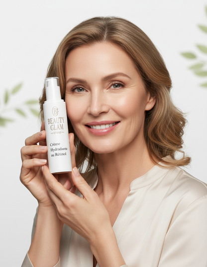 Crème Hydratante Alternative au Rétinol - Anti-Âge Doux
