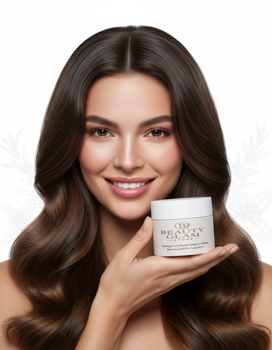 Gommage Purifiant du Cuir Chevelu, Romarin & Menthe