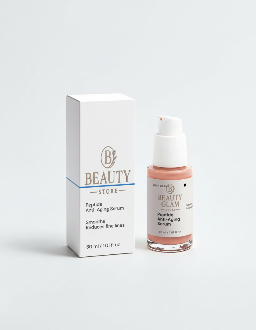 Sérum Anti-Âge aux Peptides - flacon d'origine avec volume