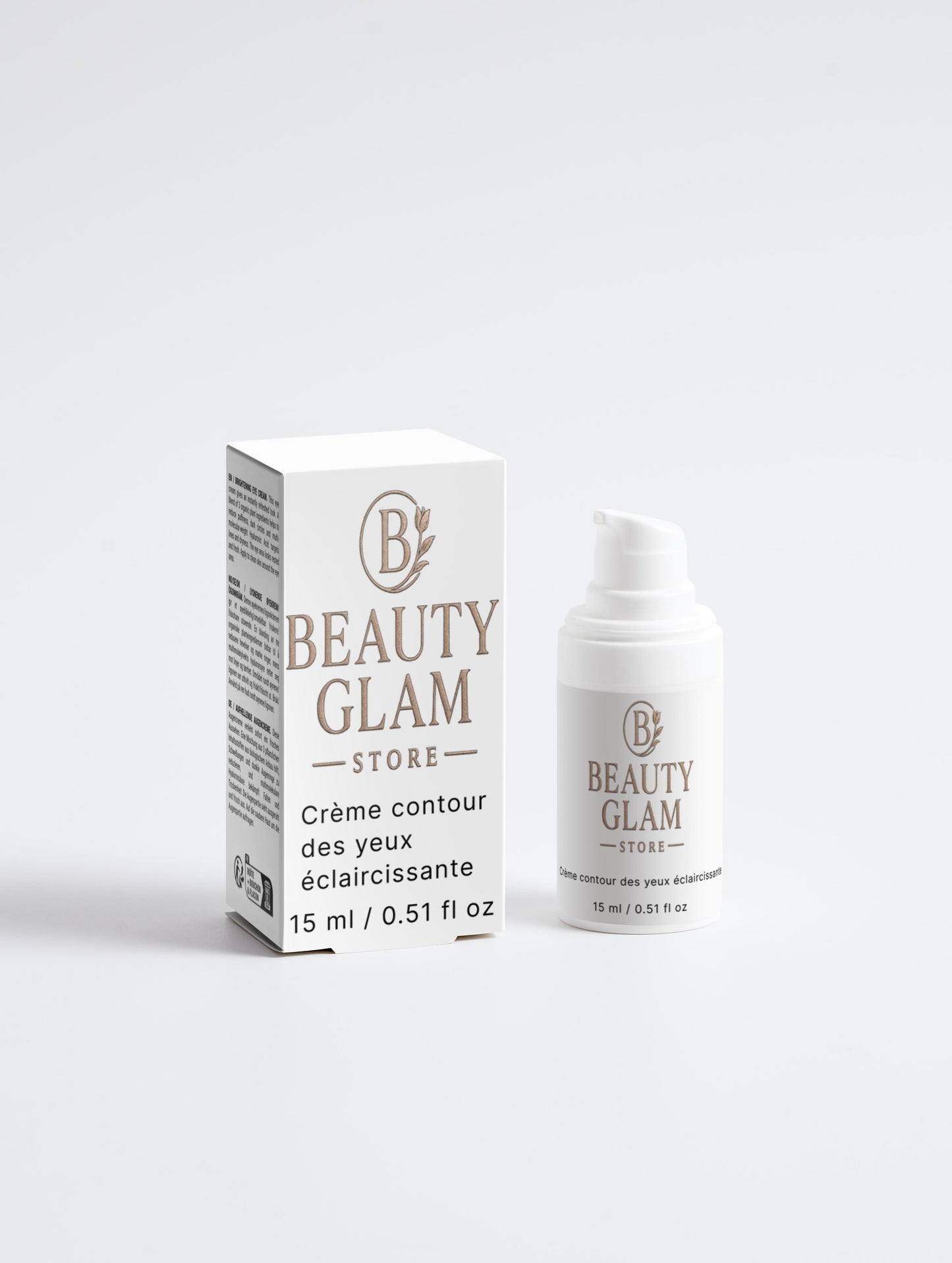 Crème Contour des Yeux Éclaircissante - Anti-Cernes et Anti-Poches 15g / 0,53 oz