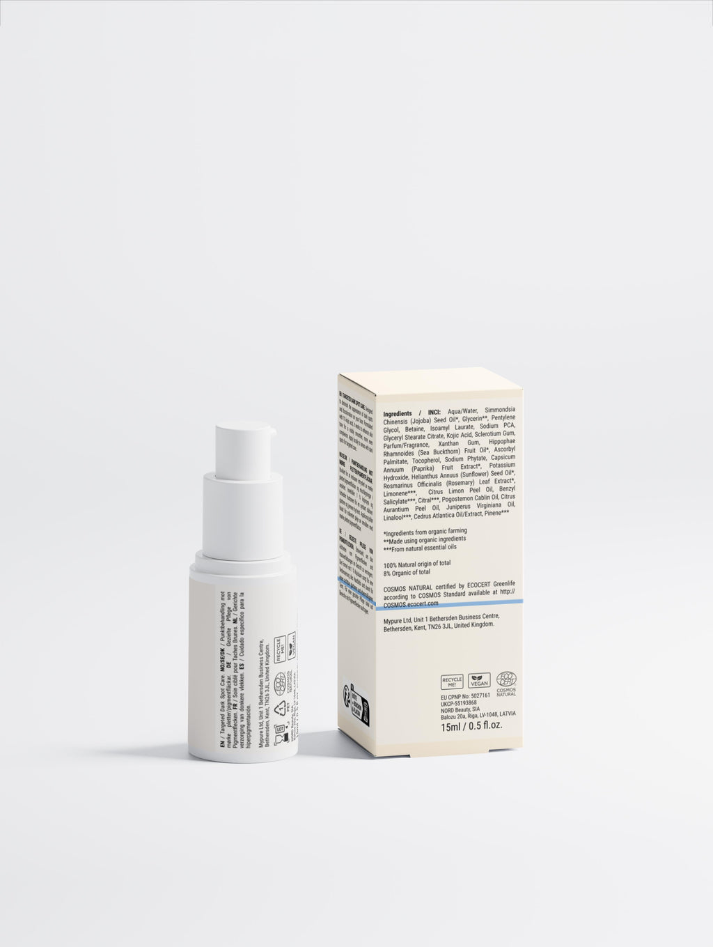 Sérum Éclaircissant Kojique - Application ciblée taches pigmentaires
