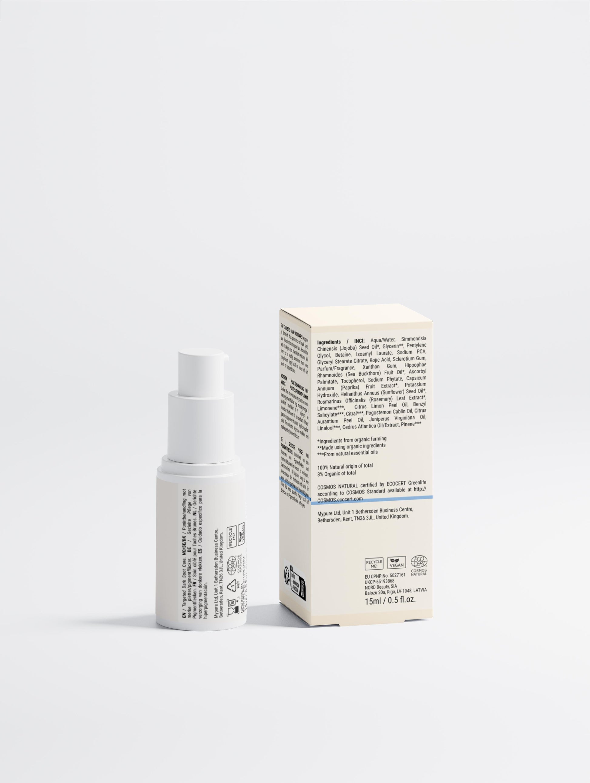 Sérum Éclaircissant Kojique - Application ciblée taches pigmentaires
