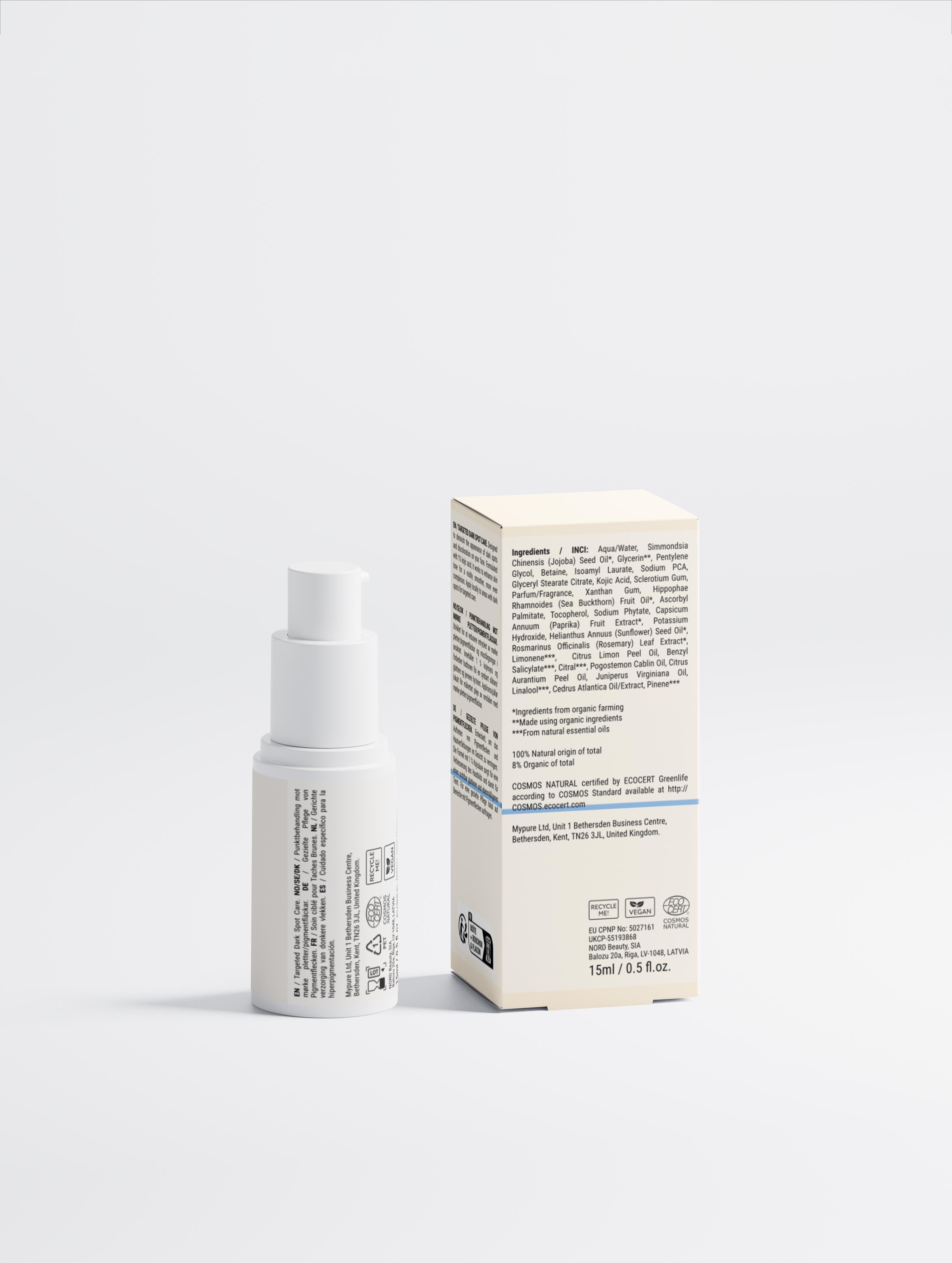 Sérum Éclaircissant Kojique - Application ciblée taches pigmentaires
